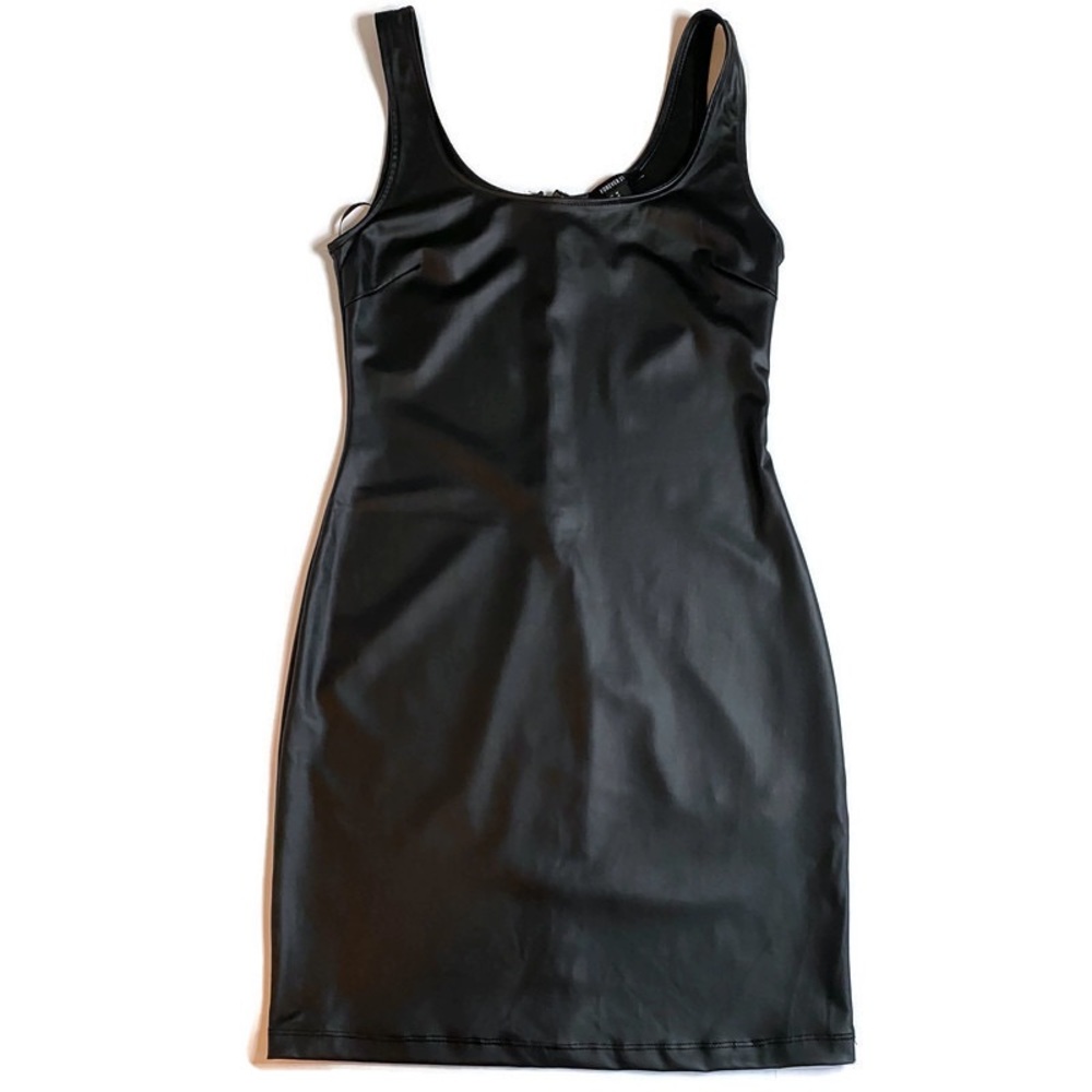 🤎3/$25 Faux leather mini dress